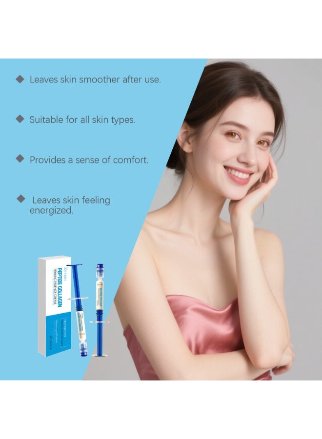 Zyvarn 2-PACKS Double Peptide Collagen Firming Essence Cream | Promotes Collagen Regeneration and Improves Skin ElasticityDouble Peptide Collagen Firming Essence Cream | Promotes Collagen Regeneration and Improves Skin Elasticity 5g*4 - Image 3